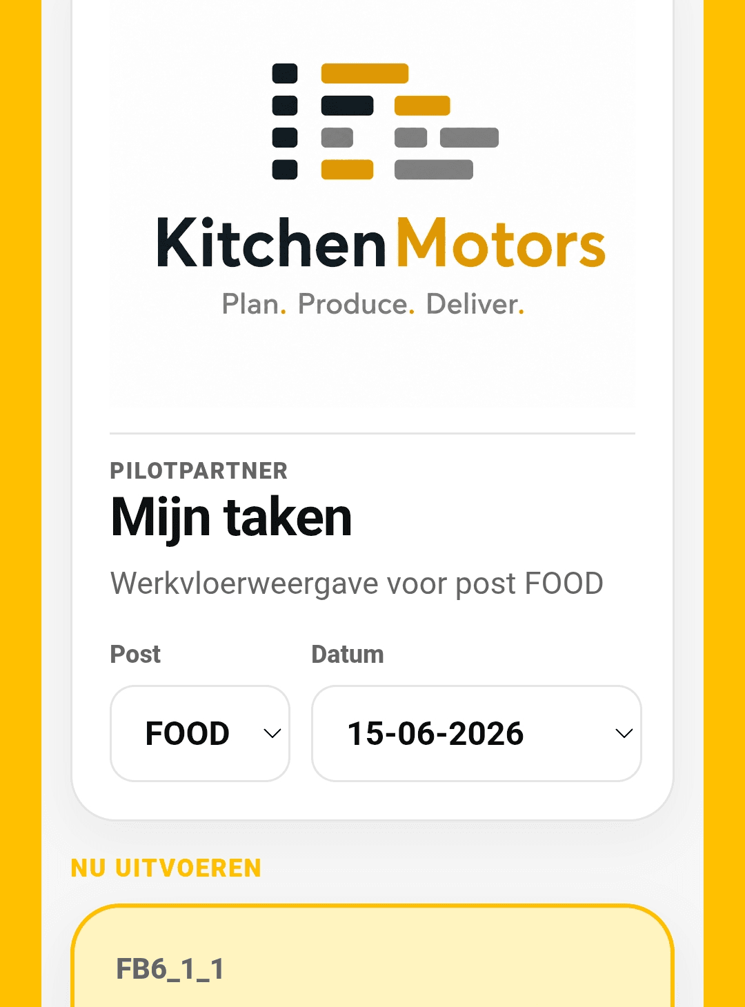 Werkvloer